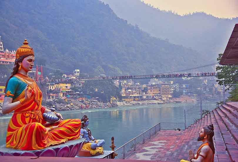 Rishikesh in March